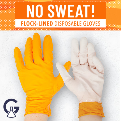 NO SWEAT! ORANGE GLOVES®